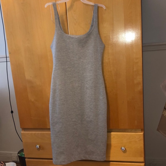 Zara Dresses & Skirts - Zara Grey Bodycon Dress